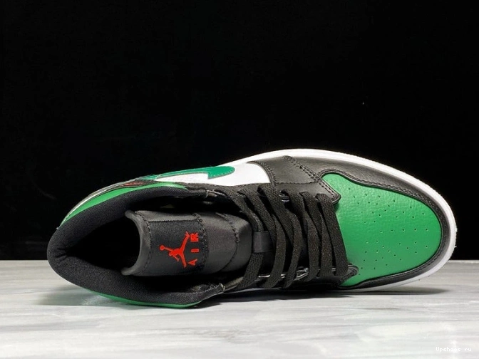 554724-067 Mid 1 Green Toe Jordan 0111